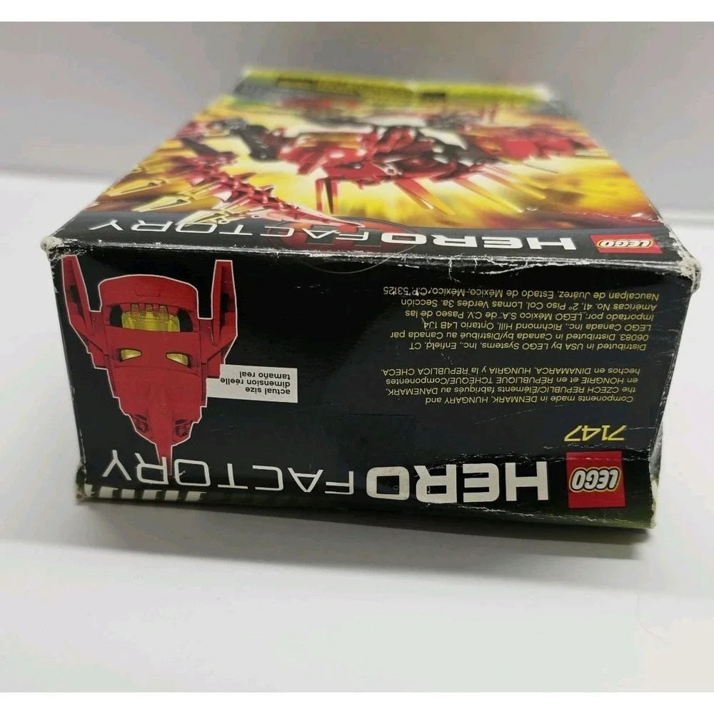 LEGO Hero Factory 7147 Xplode NEW Sealed RARE 2010 Box Damaged